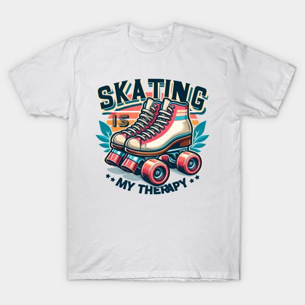 Skating T-Shirt by Vehicles-Art